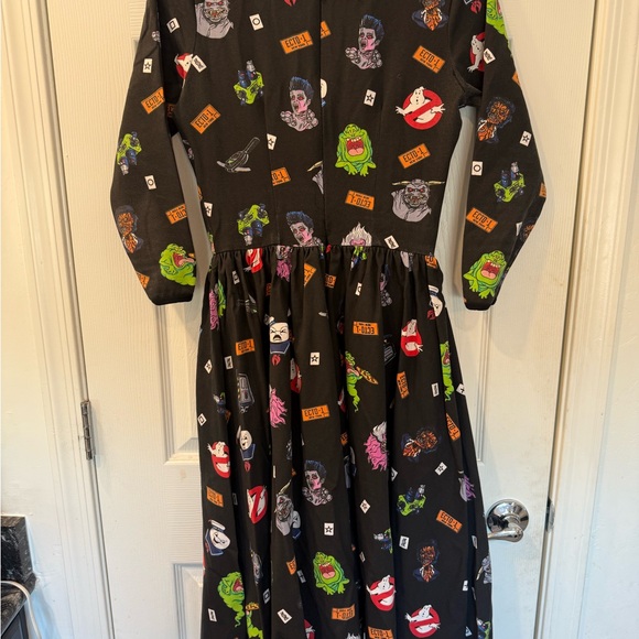 Vixen by Micheline Pitt Ghostbusters novelty print swing dress - small - Picture 6 of 6